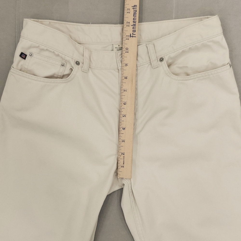 Polo Ralph Lauren pants women's size 8 beige khaki mid rise straight leg cotton - Picture 5 of 15